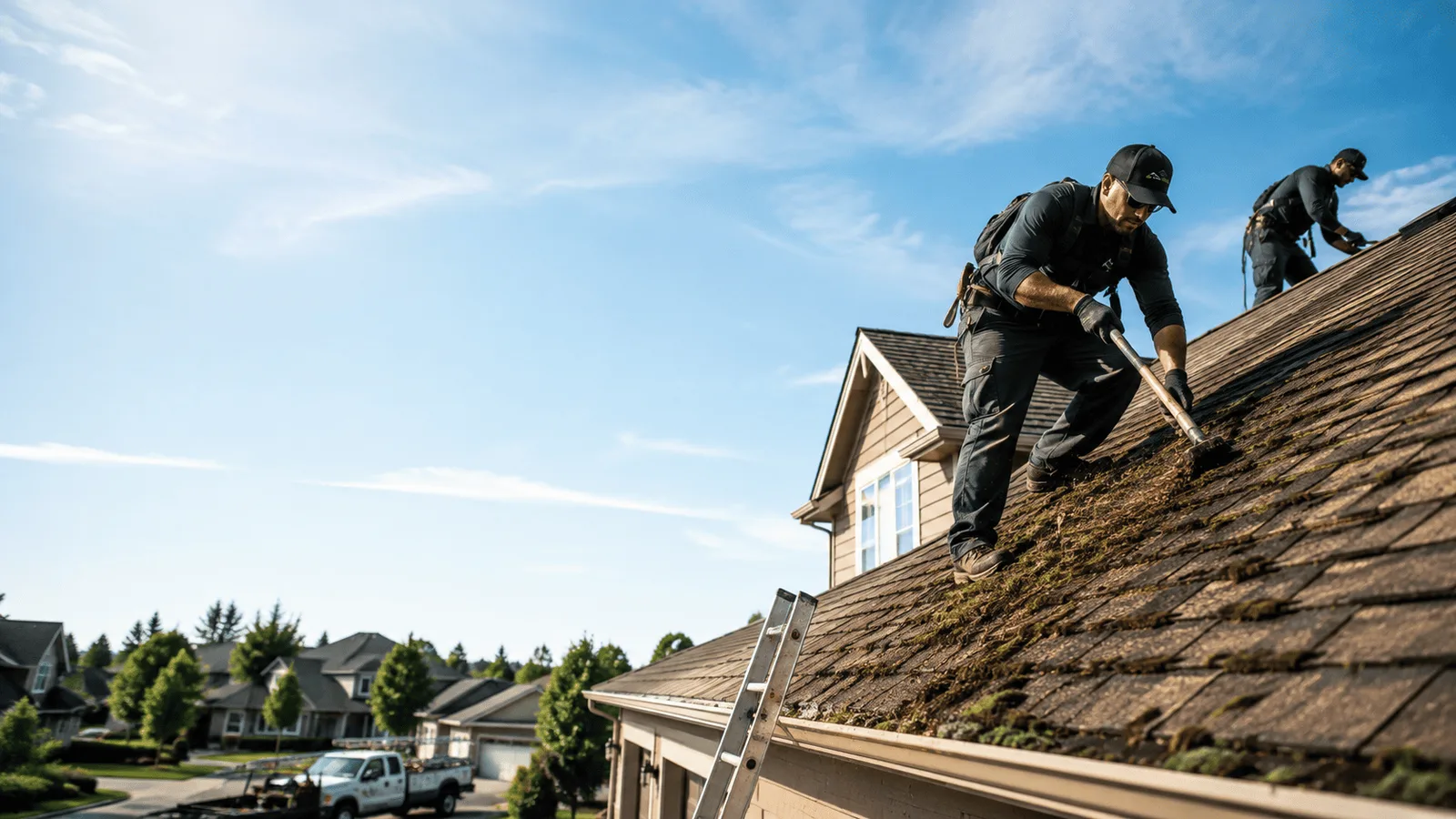 Roof Moss Removal in Marmarth, ND near me